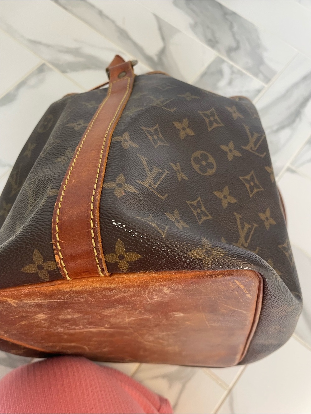 Authentic Louis Vuitton Noe Monogram bag 1988 vintage - Picture 6 of 11